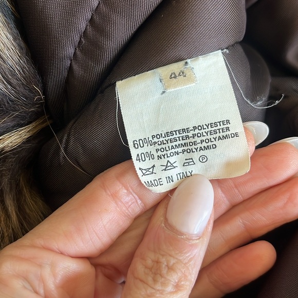 Real leather and fox fur jacket - Picture 4 of 5